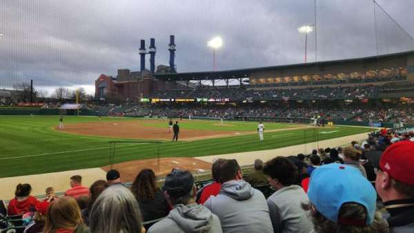 Victory Field, section: 105, row: K, seat: 6