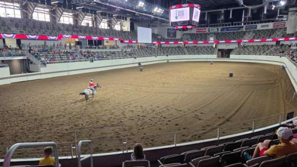 Indiana Farmers Coliseum, section: 203, row: F, seat: 21