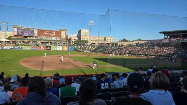 Parkview Field, section: 114, row: T, seat: 10