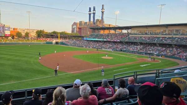 Victory Field, section: 203, row: E, seat: 7
