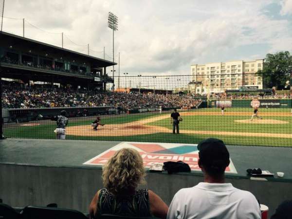 Truist Field, section: 108, row: G, seat: 7