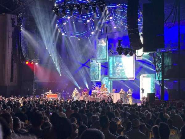 Jones Beach Theater, section: E, row: LL, seat: 20