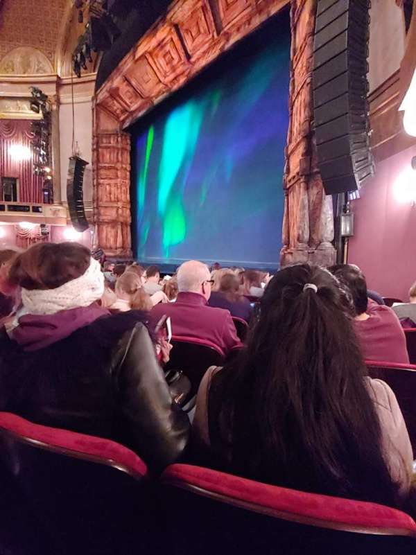 St. James Theatre, section: Orchestra R, row: H, seat: 22