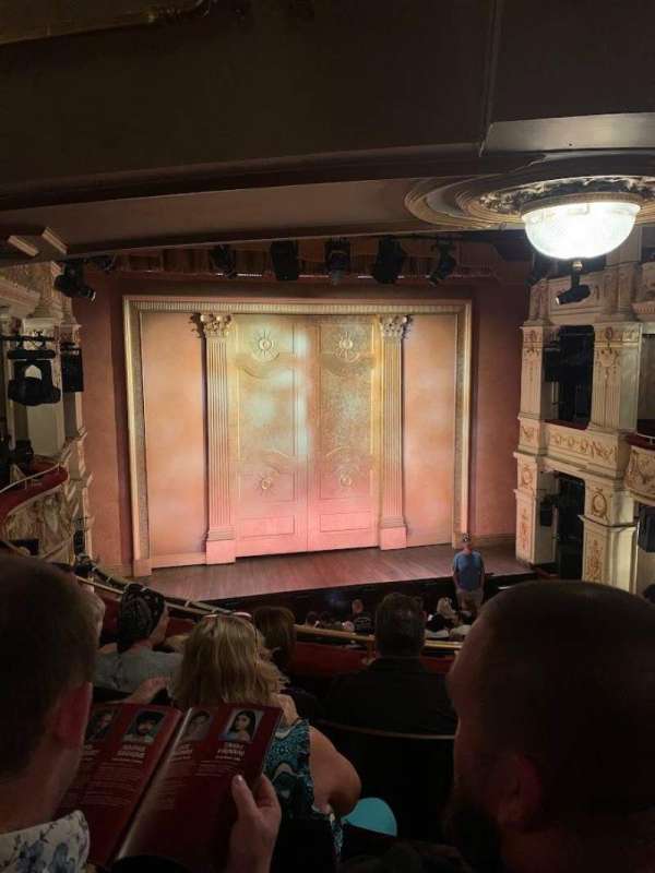 Garrick Theatre, section: Dress Circle, row: D, seat: 20