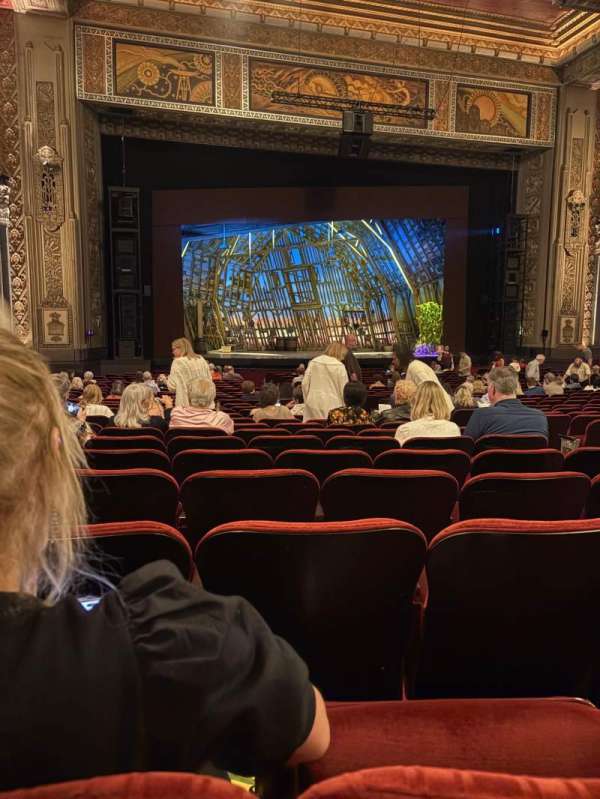 Hollywood Pantages Theatre, section: Orchestra LC, row: NN, seat: 306