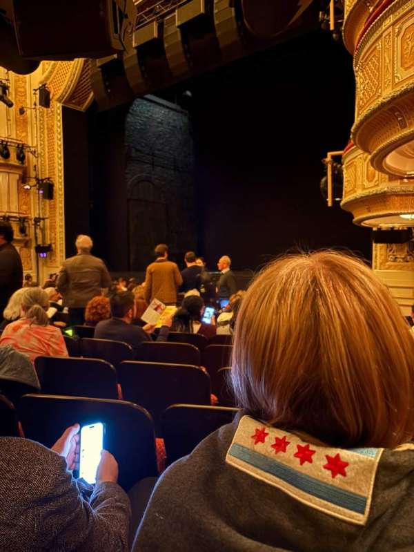 James Earl Jones Theatre, section: Orchestra R, row: L, seat: 18