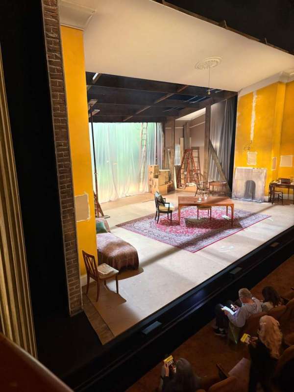 Music Box Theatre, section: Left Box A, seat: 2