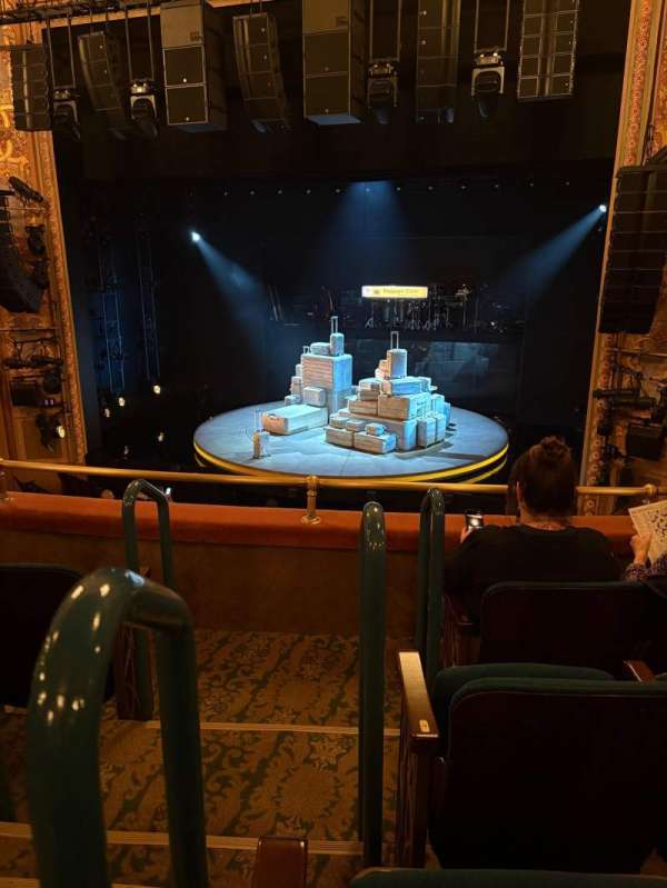 Longacre Theatre, section: Mezzanine L, row: D, seat: 1