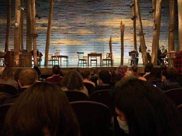 Gerald Schoenfeld Theatre, section: Orchestra C, row: E, seat: 107
