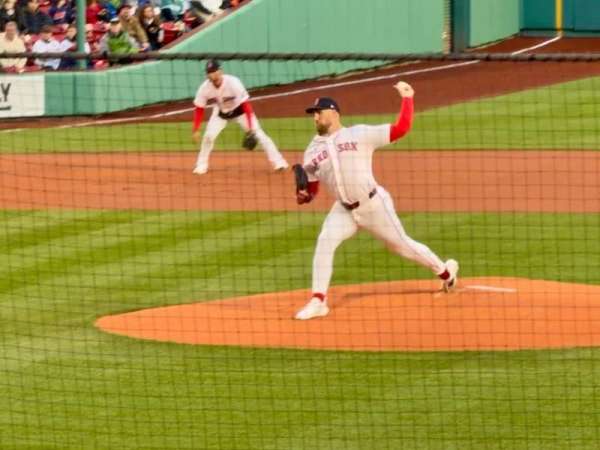Fenway Park, section: Loge Box 115, row: EE, seat: 5