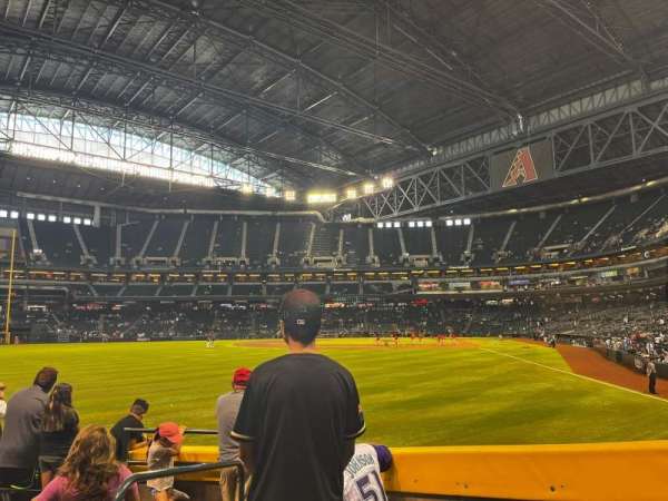 Chase Field, section: 139, row: 16, seat: 8