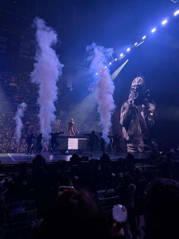 Barclays Center, section: 7, row: 2, seat: 8
