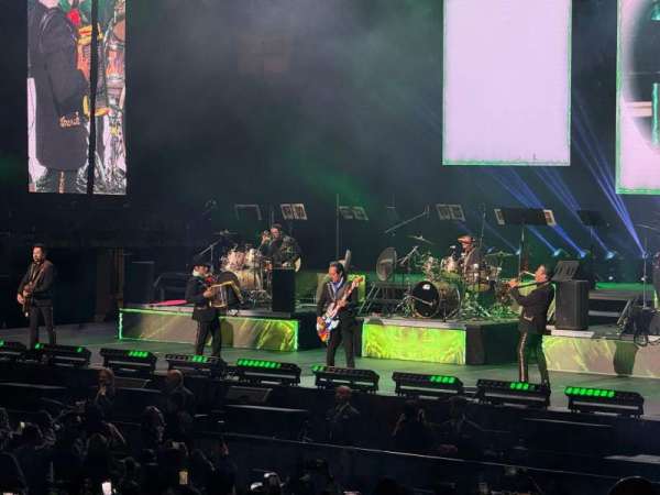 Madison Square Garden, section: 107, row: 7, seat: 2