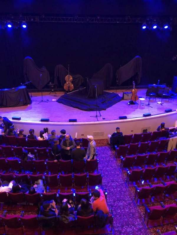 The Town Hall, section: LOGE 1, row: 1, seat: 3