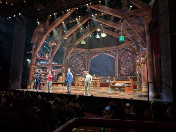 Stage 42, section: Orchestra R, row: G, seat: 2