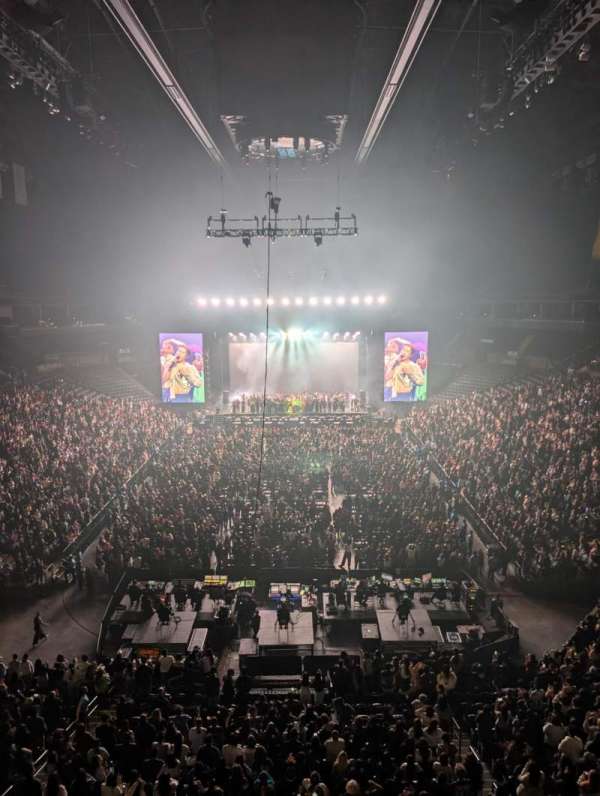 Barclays Center, section: 215, row: 1, seat: 25