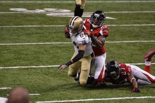 Caesars Superdome, section: 104, row: 2, seat: 20