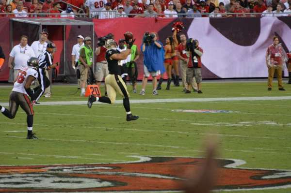 Raymond James Stadium, section: 132, row: n, seat: 19