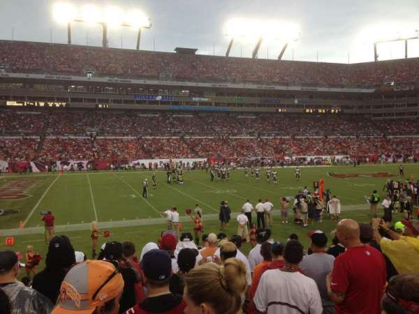Raymond James Stadium, section: 132, row: n, seat: 19
