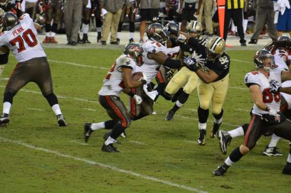 Raymond James Stadium, section: 132, row: n, seat: 19