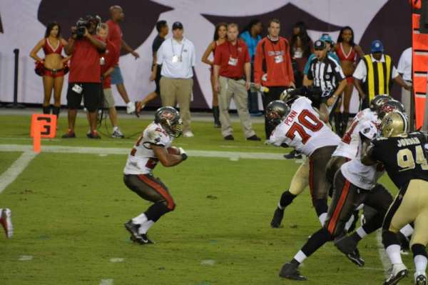 Raymond James Stadium, section: 132, row: n, seat: 19