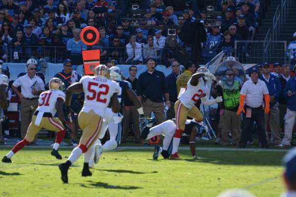 Nissan Stadium, section: 110, row: A, seat: 10