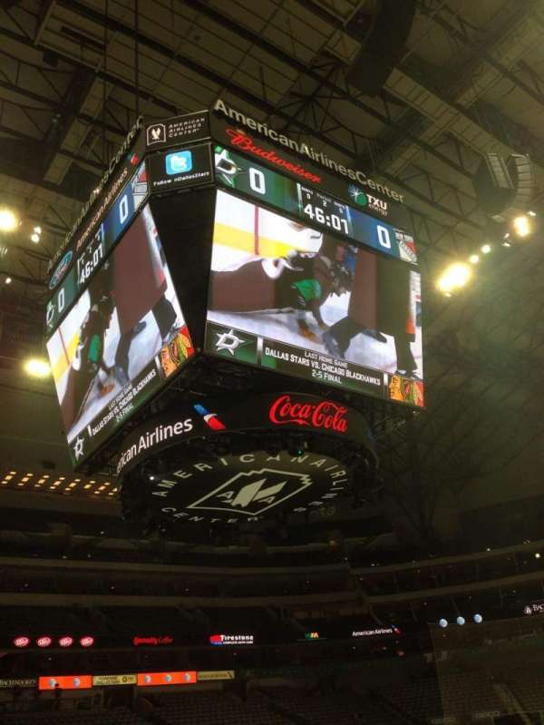 American Airlines Center, section: 120, row: F, seat: 5