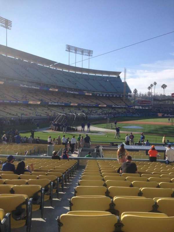 Dodger Stadium, section: 16fd, row: S, seat: 1