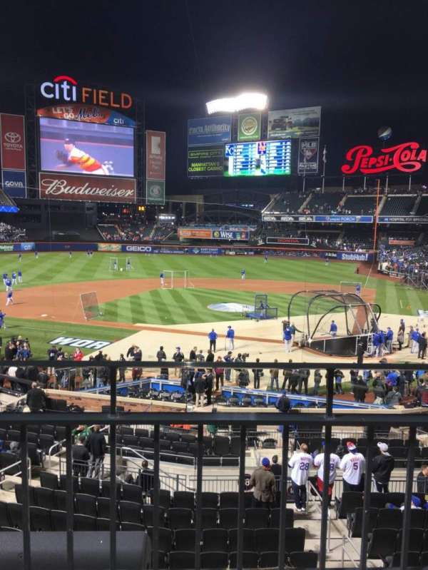 Citi Field, section: 119, row: 1-wc, seat: 5