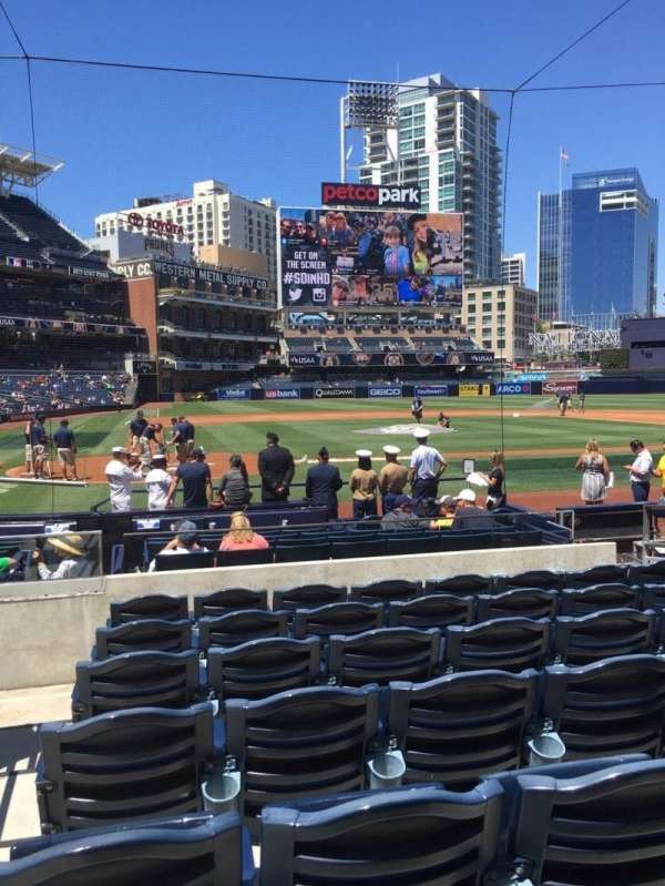Petco Park, section: 105, row: 14, seat: 1