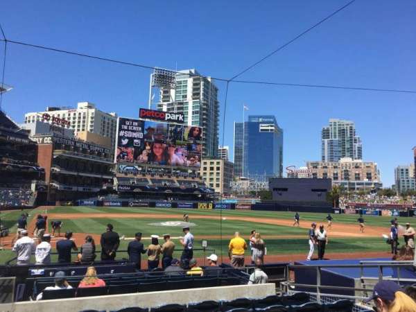 Petco Park, section: 105, row: 14, seat: 1