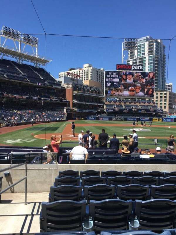 Petco Park, section: 105, row: 14, seat: 1