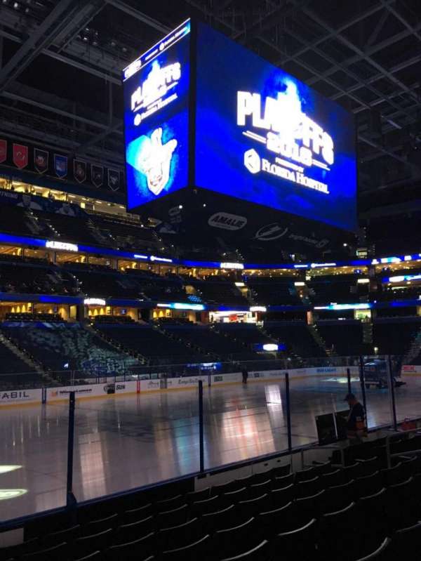 Benchmark International Arena, section: 103, row: H, seat: 15