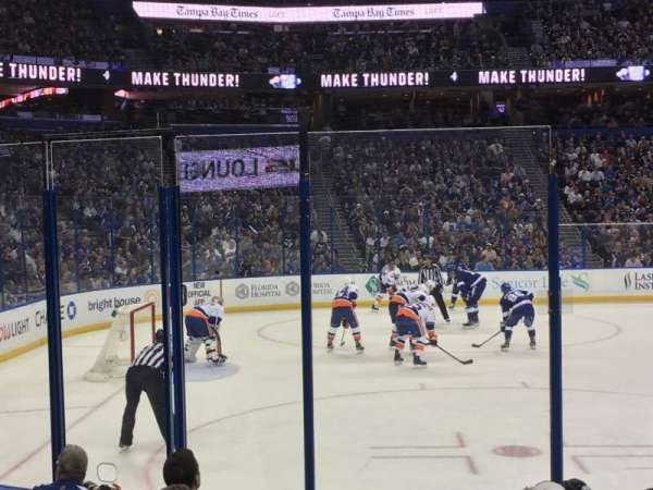 Benchmark International Arena, section: 103, row: H, seat: 15