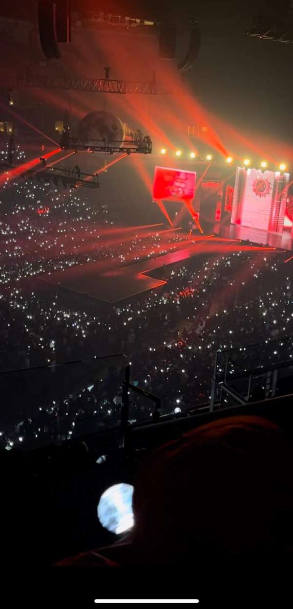 Honda Center, section: 439, row: J, seat: 2