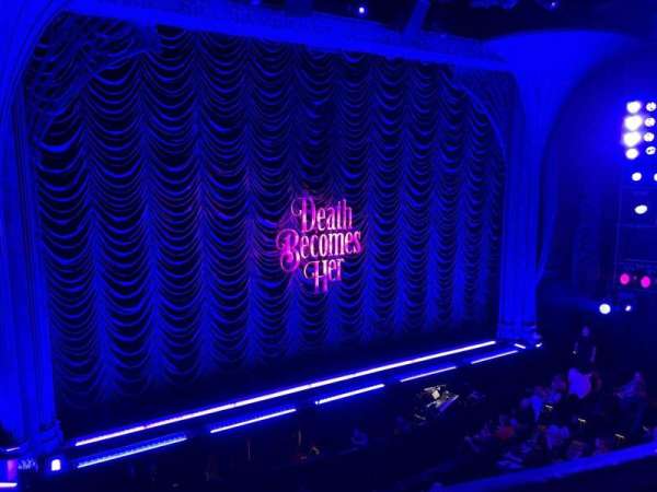 Lunt-Fontanne Theatre, section: Front Mezzanine R, row: A, seat: 101