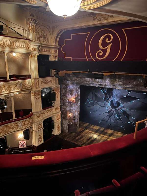 Garrick Theatre, section: Grand Circle, row: C, seat: 4