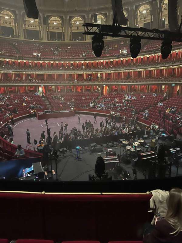 Royal Albert Hall, section: West Choir, row: 3, seat: 102