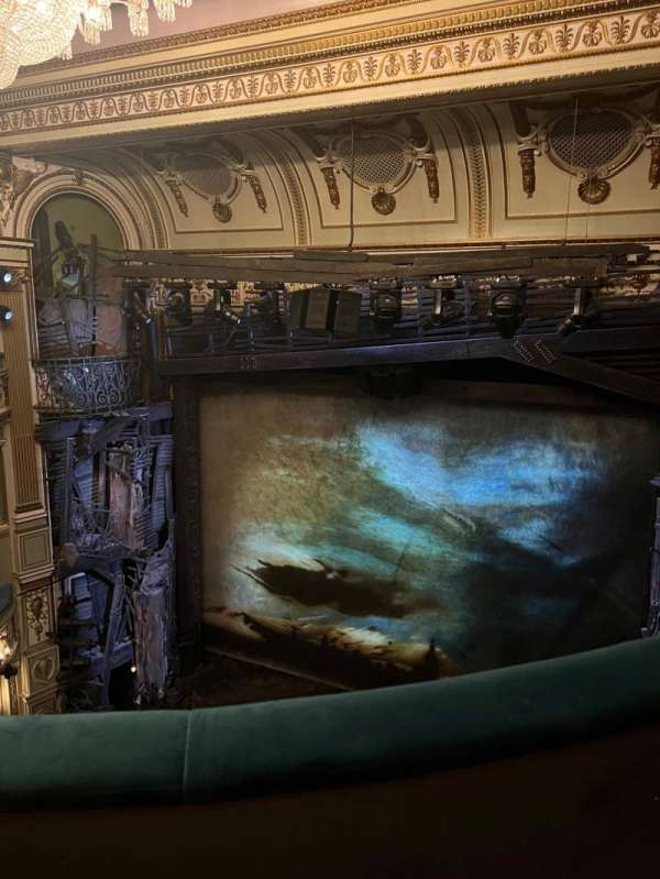 Sondheim Theatre, West End, section: Grand Circle, row: B, seat: 6