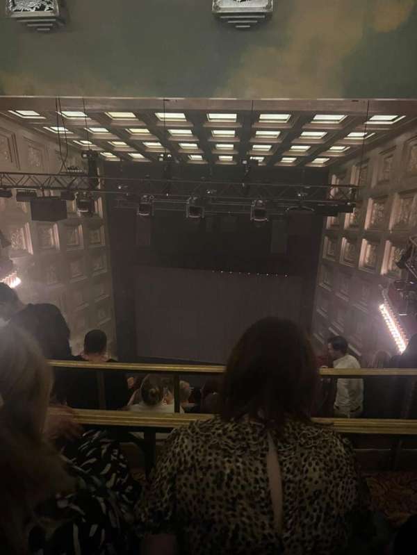 Savoy Theatre, section: Grand Circle, row: G, seat: 10