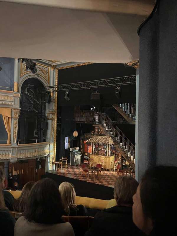 Harold Pinter Theatre, section: Dress Circle, row: D, seat: 1