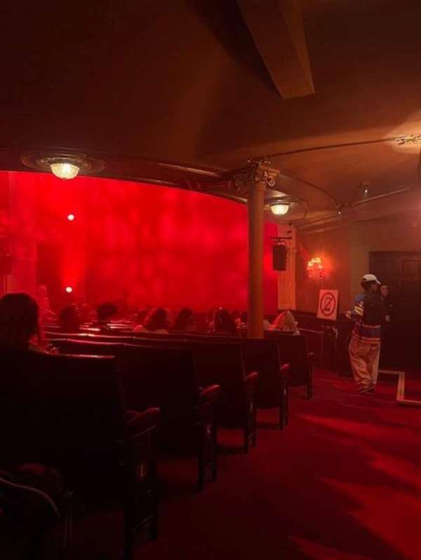 Garrick Theatre, section: Stalls, row: O, seat: 1