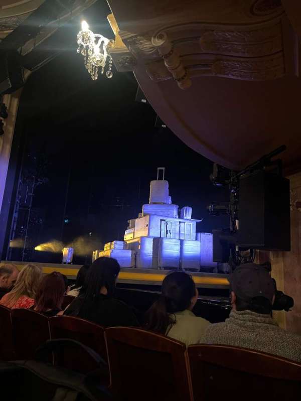 Criterion Theatre, section: Stalls, row: D, seat: 2