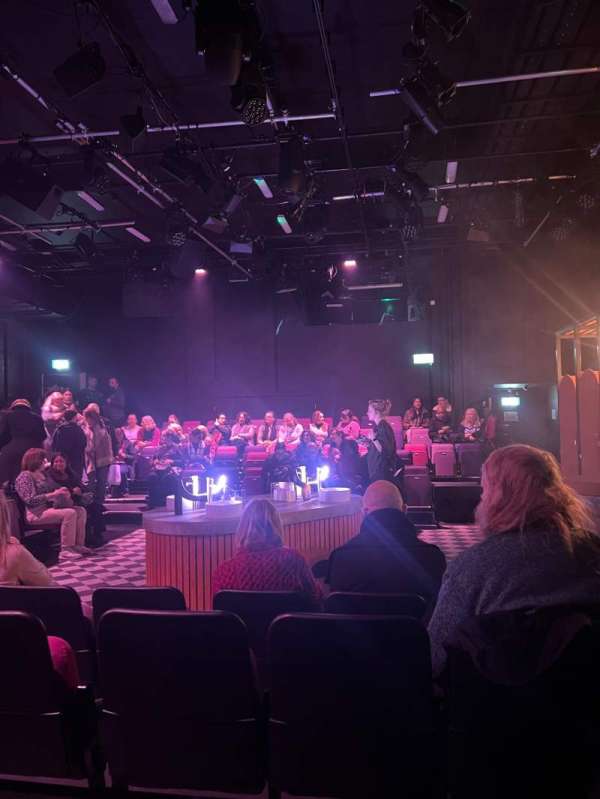 King's Head Theatre, section: Main Floor, row: D, seat: 2