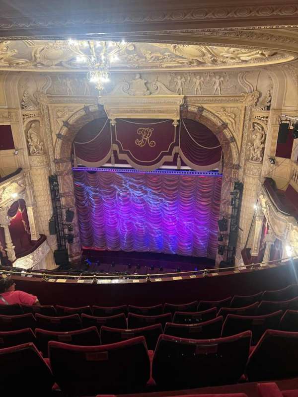 Richmond Theatre, section: Upper Circle, row: F, seat: 6