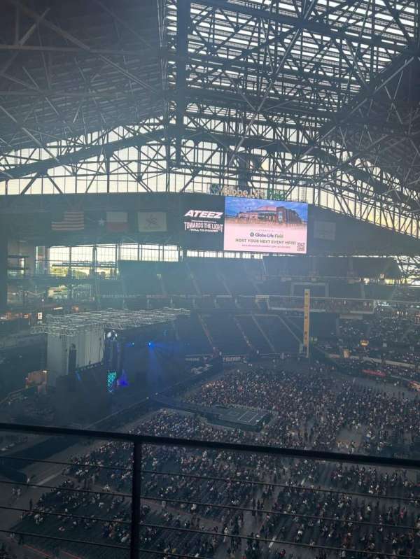 Globe Life Field, section: 302, row: 2, seat: 4