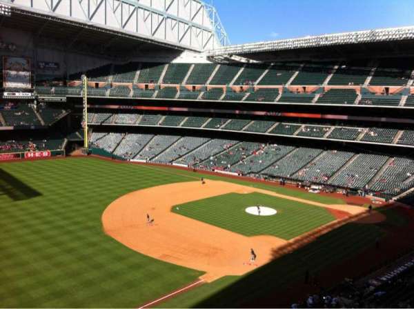 Daikin Park, section: 307, row: 1, seat: 14
