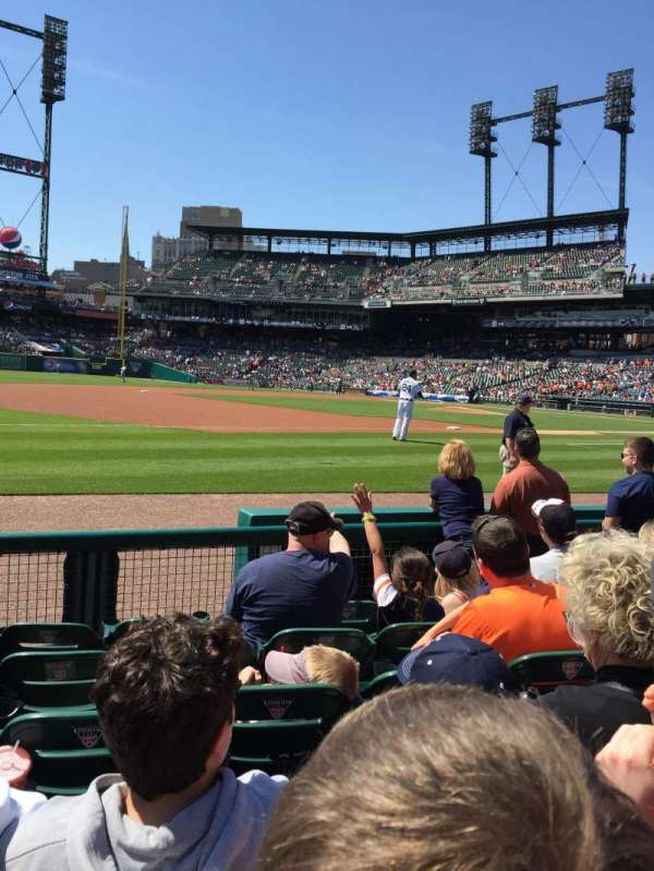 Comerica Park, section: 137, row: 6, seat: 13