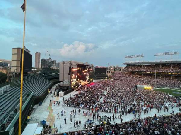 Wrigley Field, section: 303L, row: 1, seat: 7