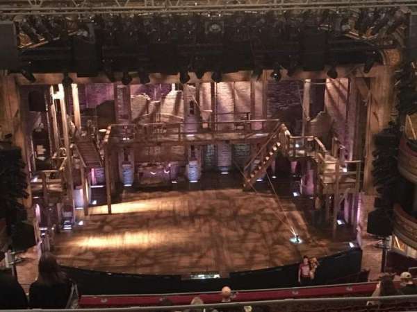 Richard Rodgers Theatre, section: Rear Mezzanine C, row: F, seat: 109 & 110